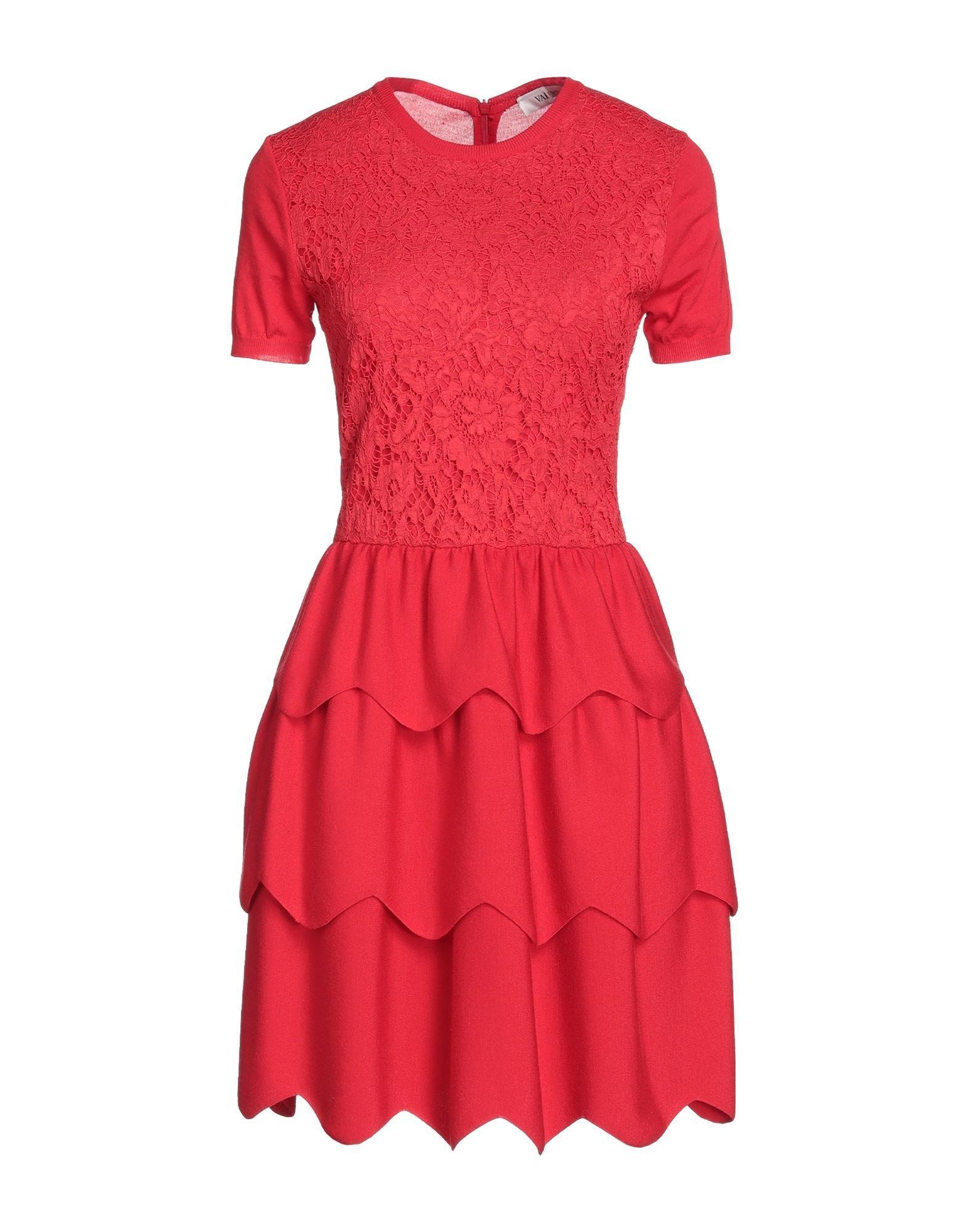 VALENTINO Short Dresses In Red Product Image