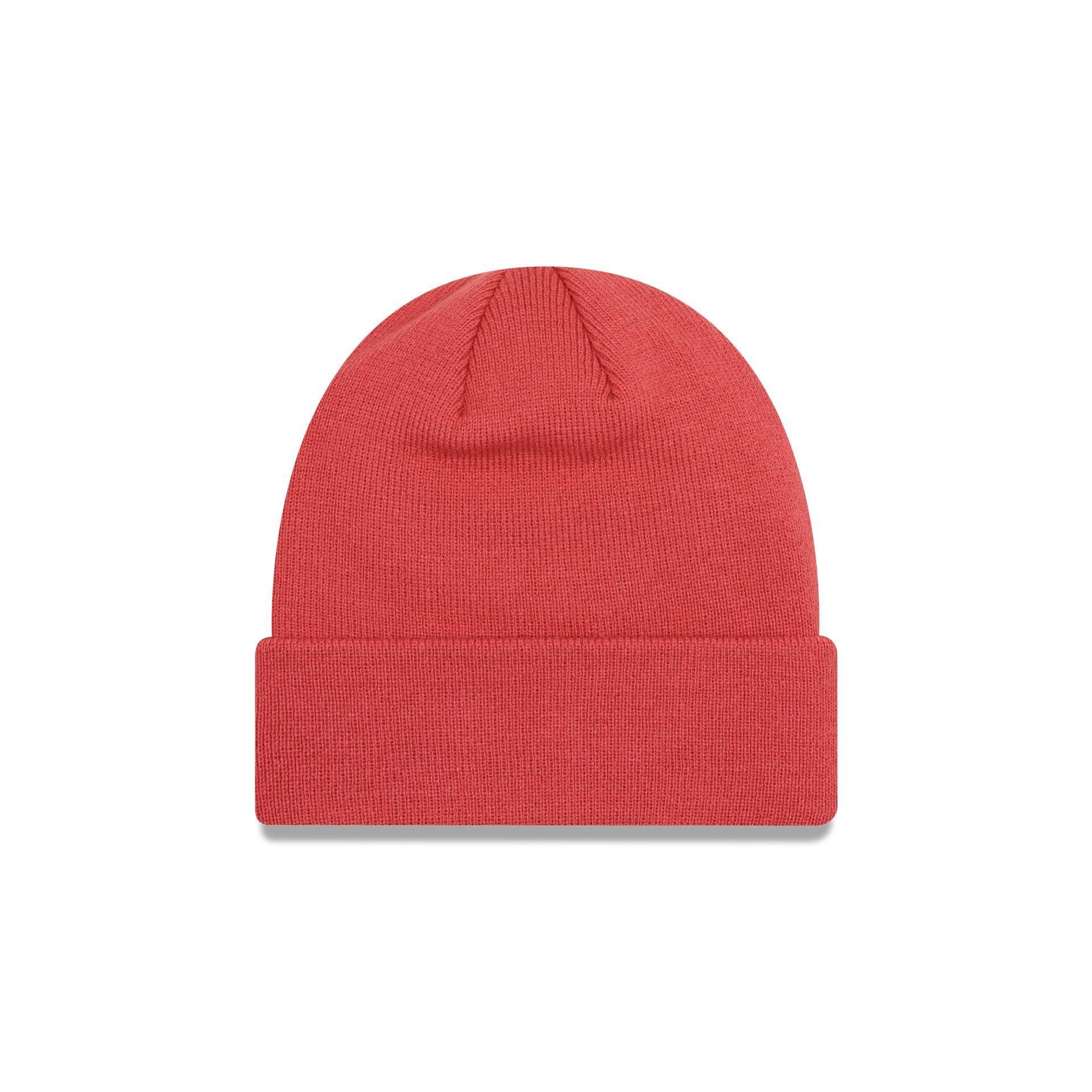 Manchester United Pink Knit Hat Male Product Image