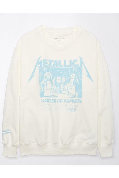 AE Oversized Metallica Sweatshirt Womens Product Image