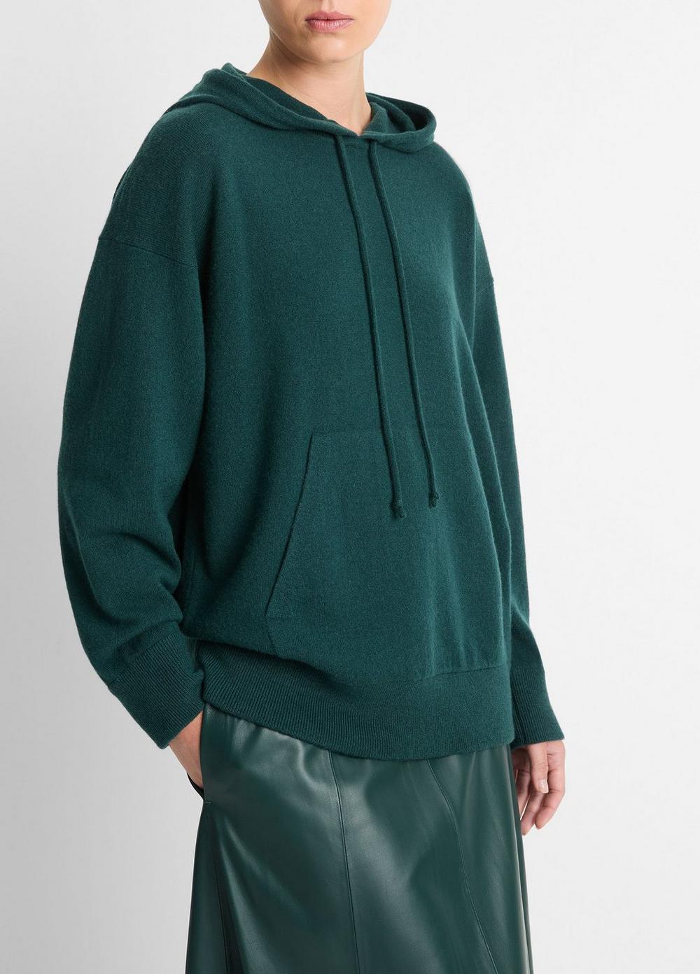 Wool-Blend Oversized Hoodie Product Image