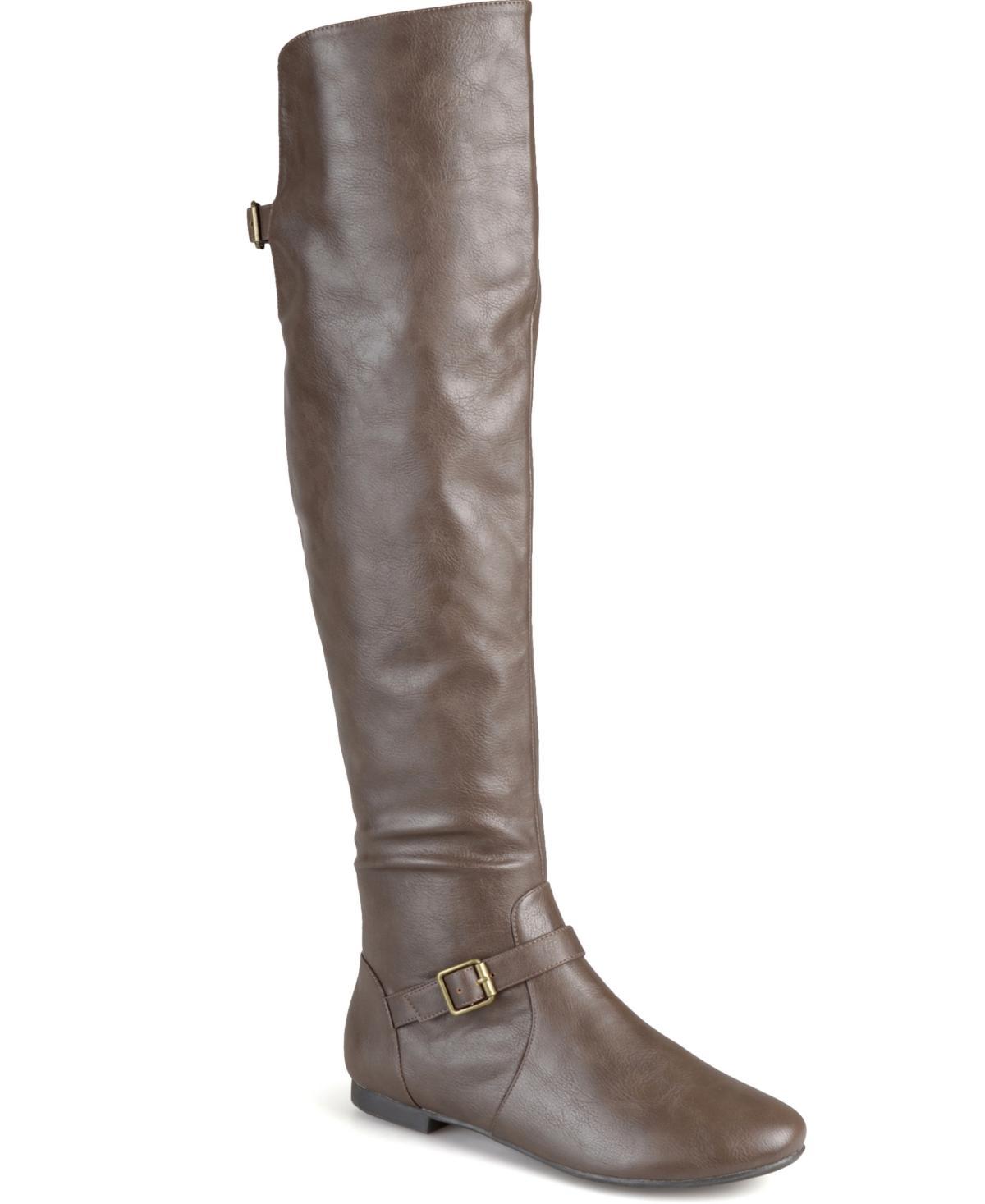 Journee Collection Womens Wide Calf Loft Knee High Boots Product Image