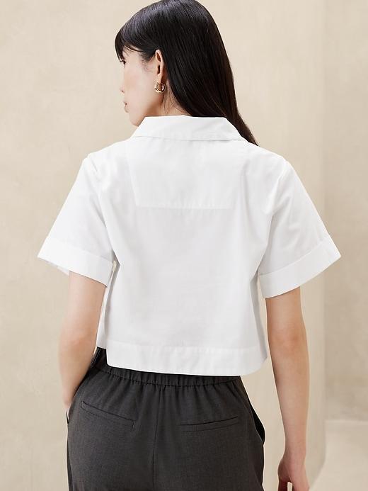 Poplin Cropped Top Product Image