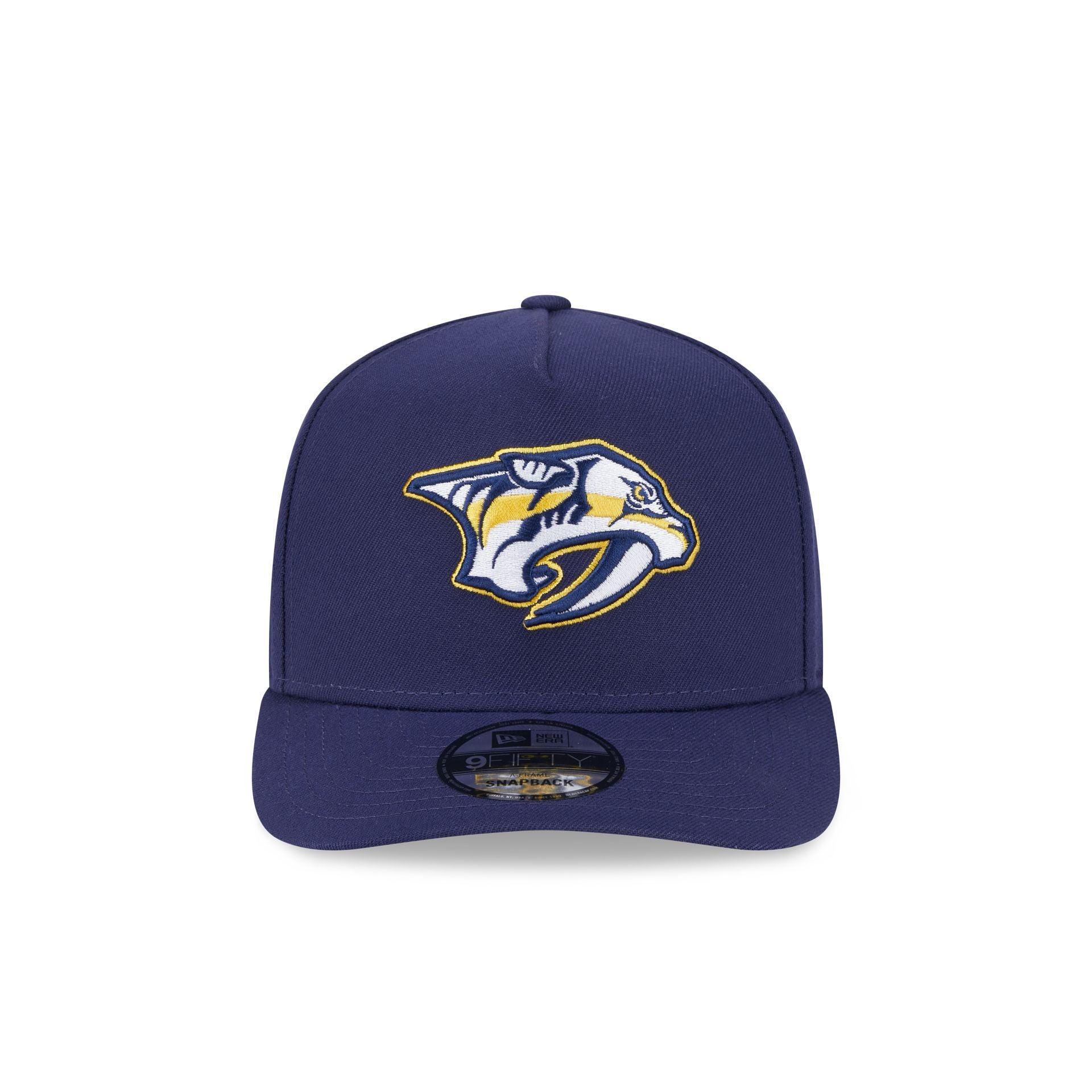 Nashville Predators Team 9FIFTY A-Frame Snapback Hat Male Product Image