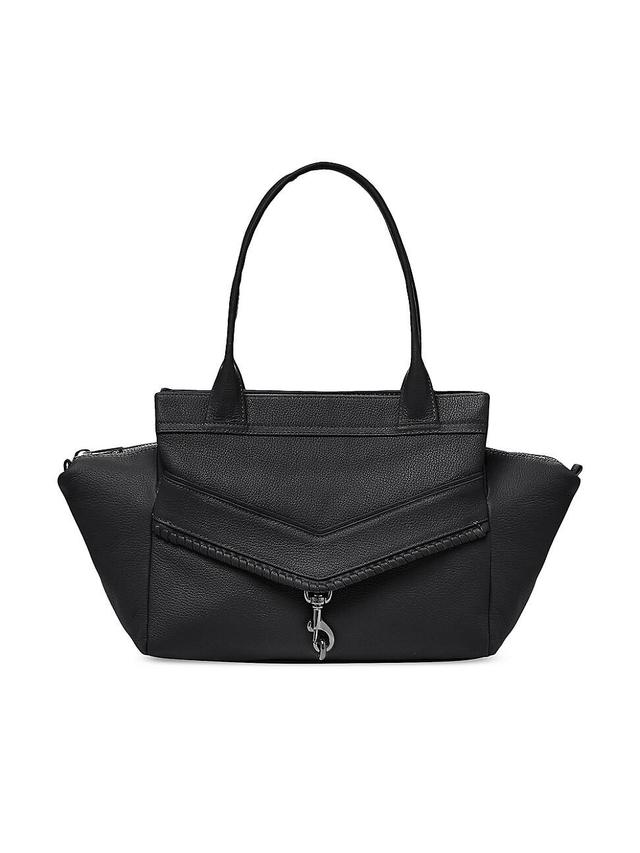 Womens Trigger Leather Satchel Bag Product Image