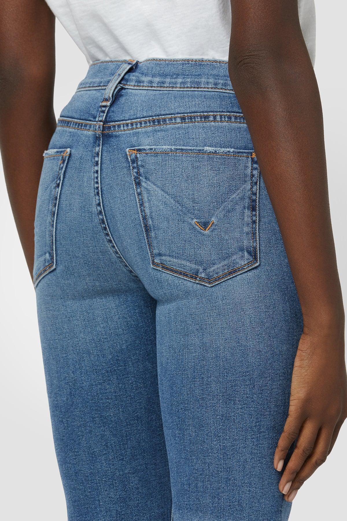 Nico Mid-Rise Straight Crop Jean Female Product Image