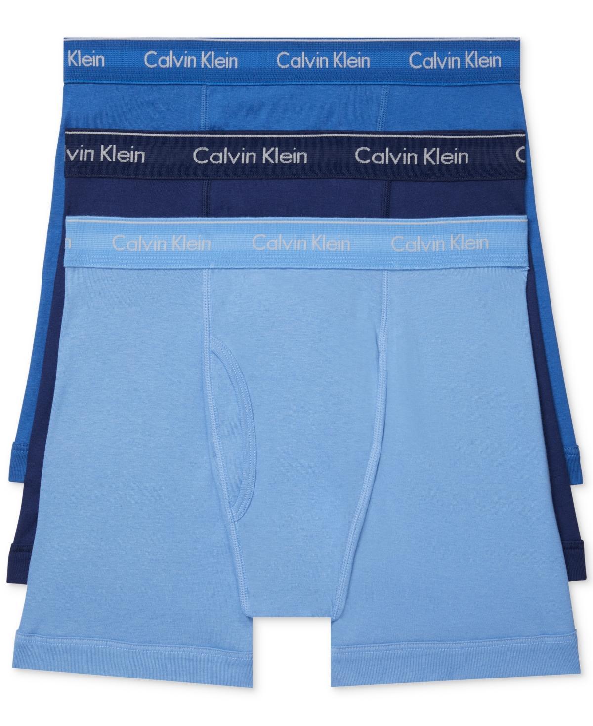 Mens Calvin Klein 3-Pack Cotton Classics Boxer Briefs Product Image