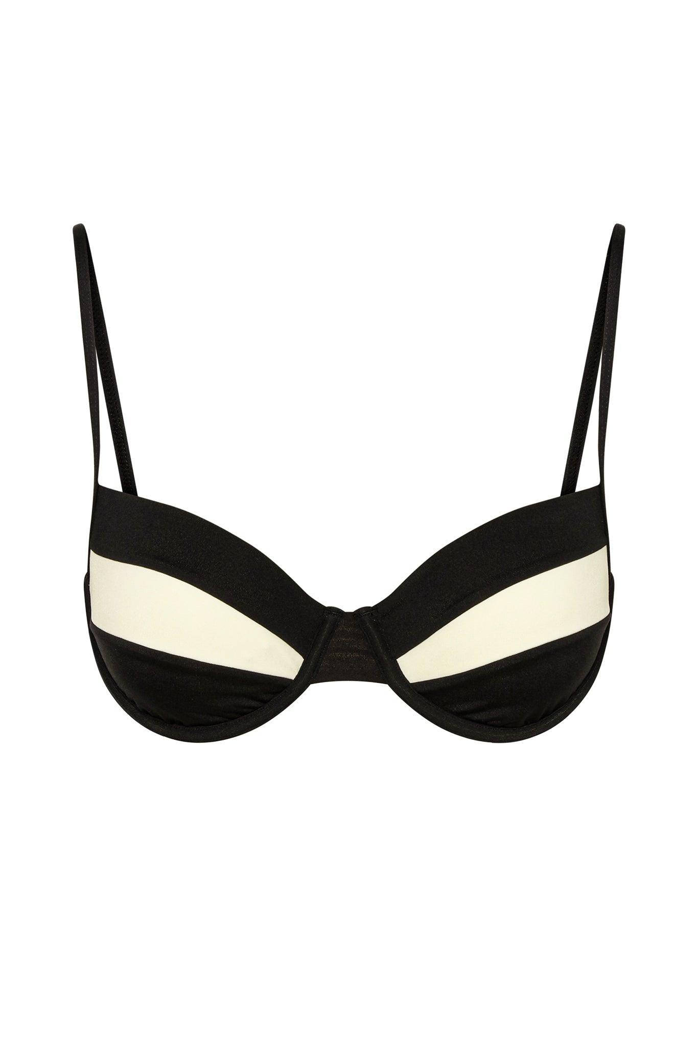 Malta Top - Black/Ivory Product Image