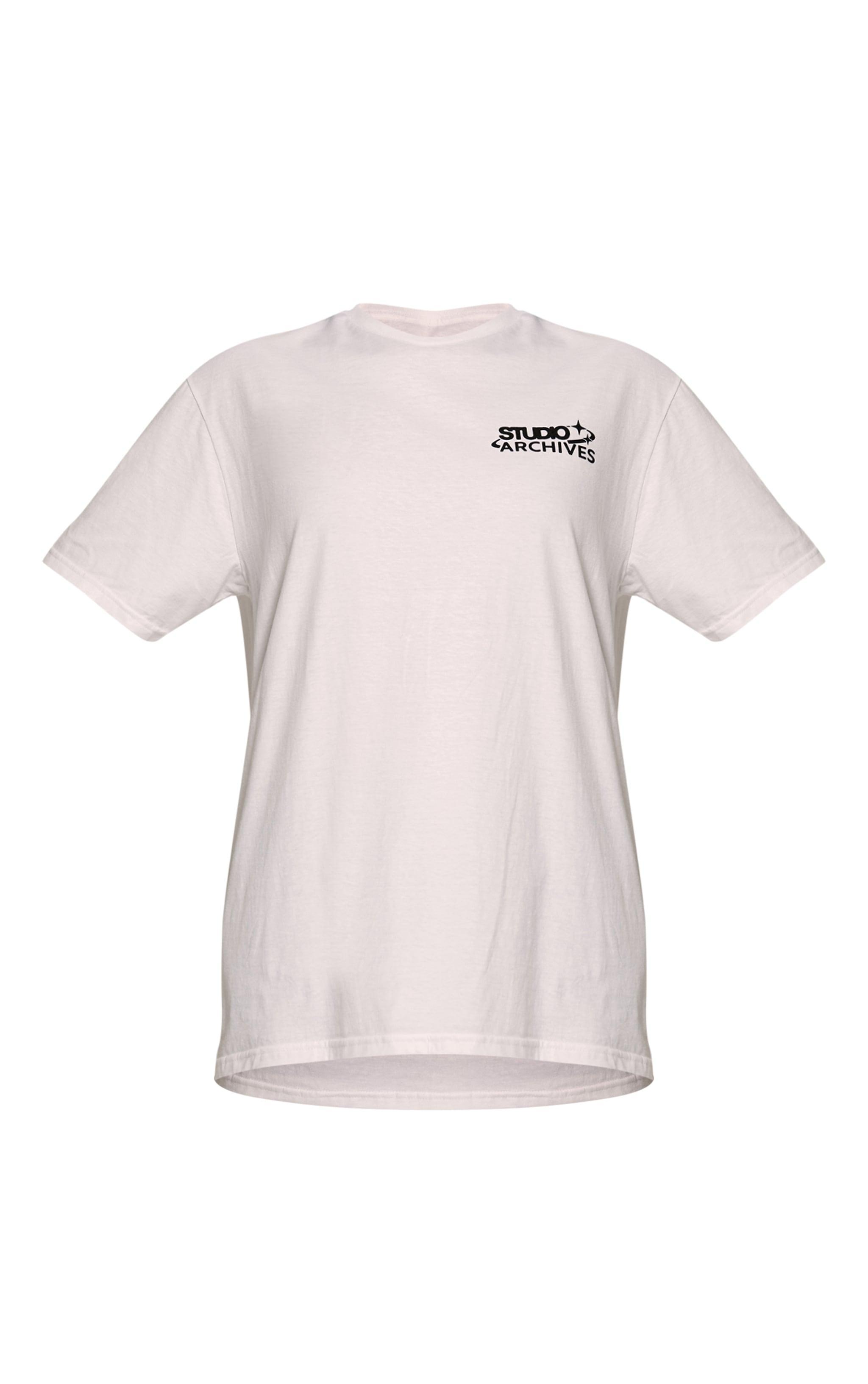 White Studio Archives Oversized T-shirt Product Image