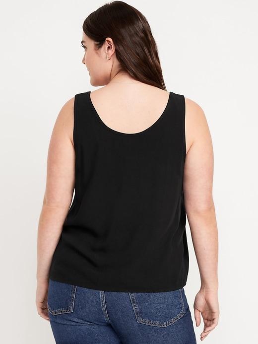 Sleeveless Shell Tank Product Image