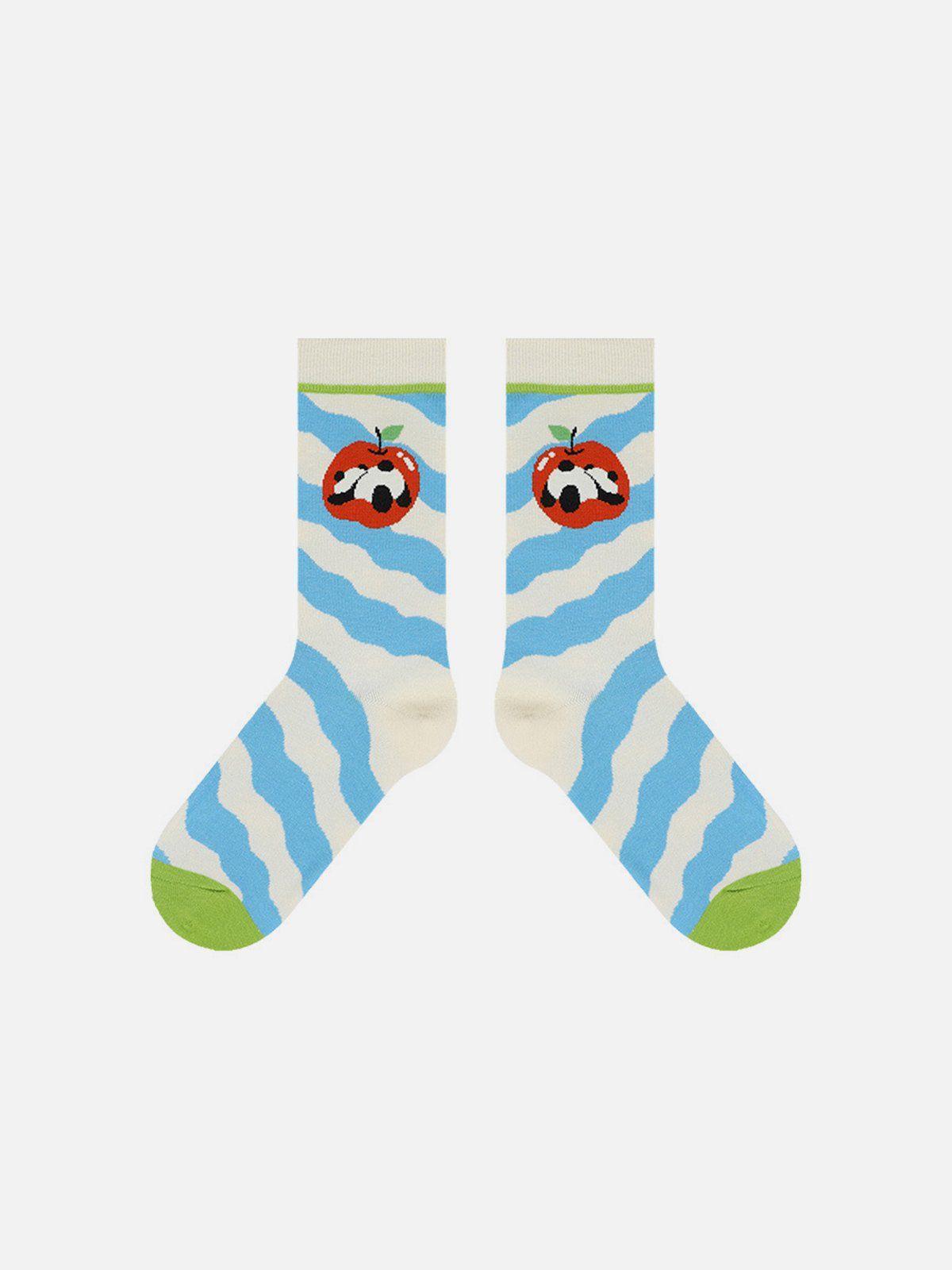 Cartoon Panda Mid-Calf Socks Product Image