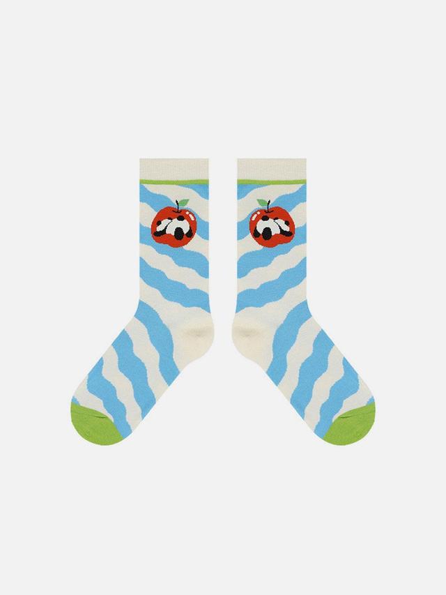 Cartoon Panda Mid-Calf Socks Product Image