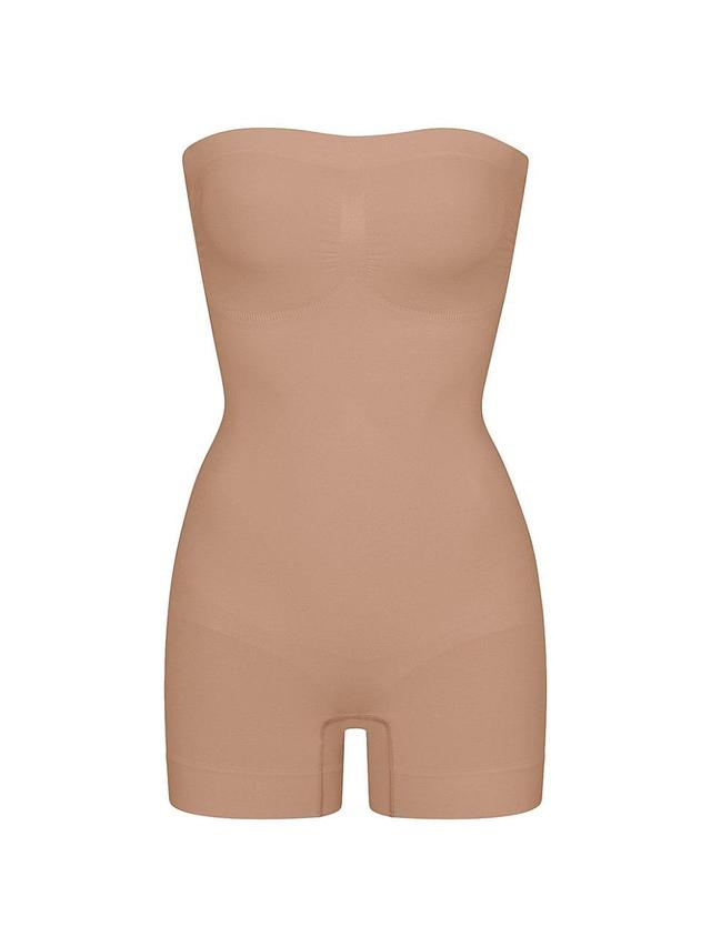 SKIMS Seamless Sculpt Strapless Shortie Bodysuit Product Image