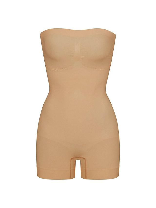 Womens Seamless Sculpt Strapless Shortie Bodysuit Product Image