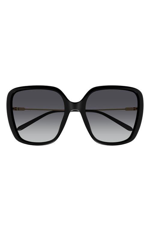 Chlo 57mm Rectangular Sunglasses Product Image