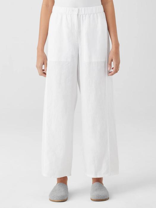 Organic Linen Wide Trouser Pant Product Image