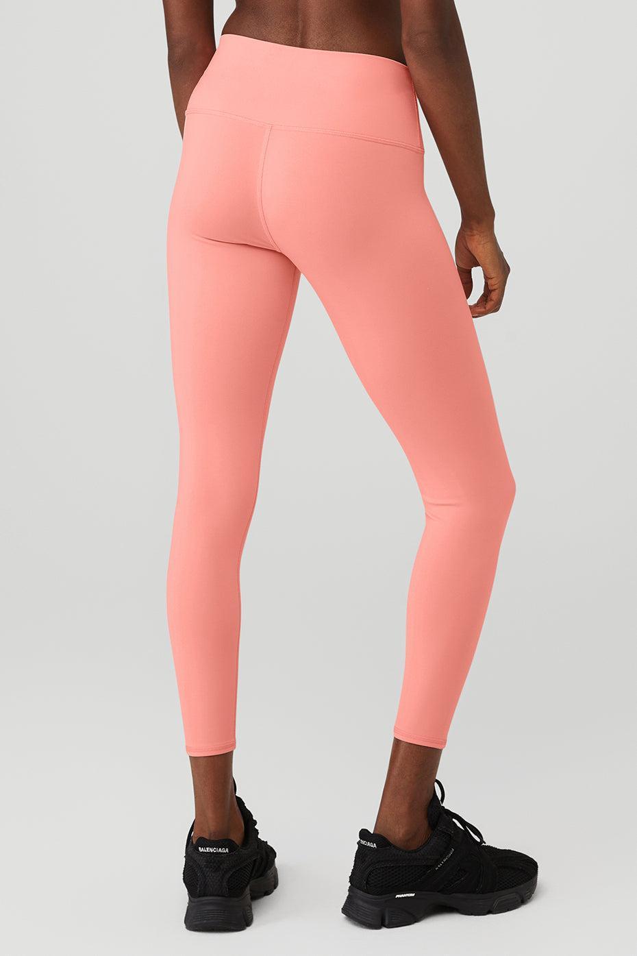 Alo Yoga | 7/8 High-Waist Airbrush Legging Pink Product Image