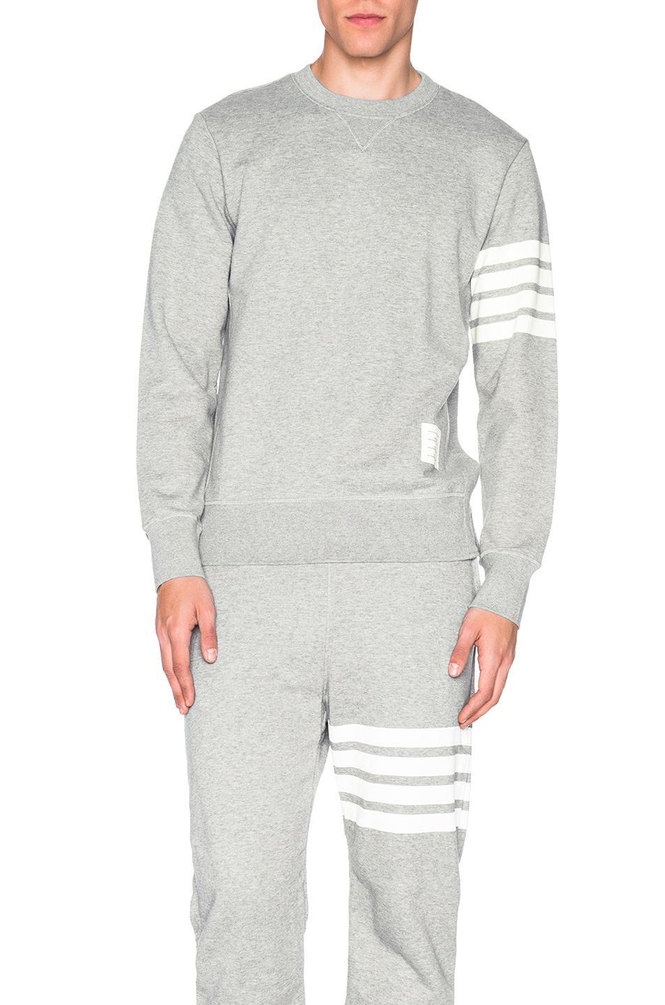 Mens Bar Striped Sleeve Sweatshirt Product Image