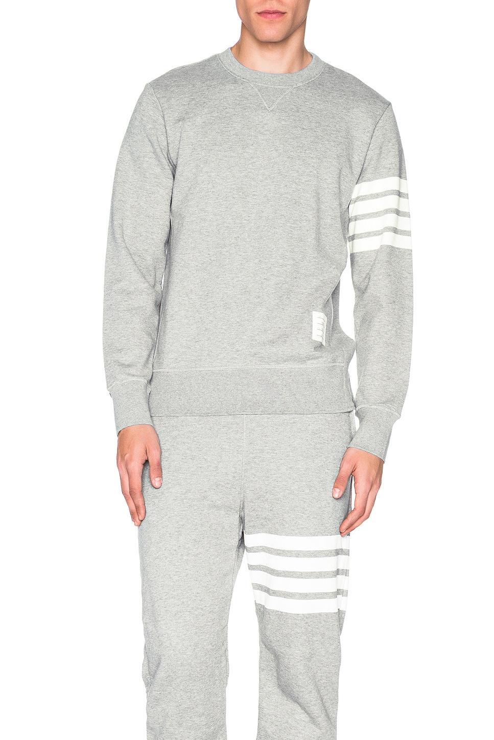 Mens Bar Striped Sleeve Sweatshirt Product Image