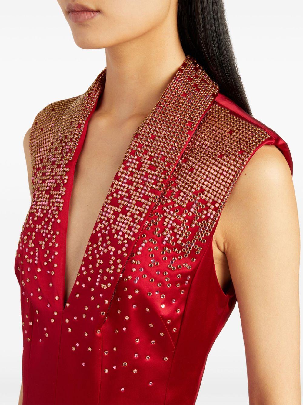 stud-embellished jumpsuit Product Image