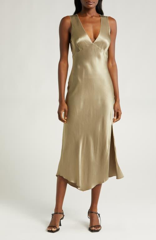 Womens Monique Satin Midi-Dress Product Image