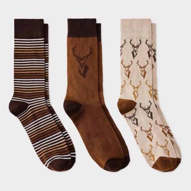 Mens Gifting Socks 3pk - Goodfellow & Co 7-12 Product Image