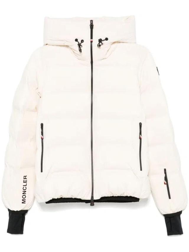 MONCLER Suisses Jacket In White Product Image