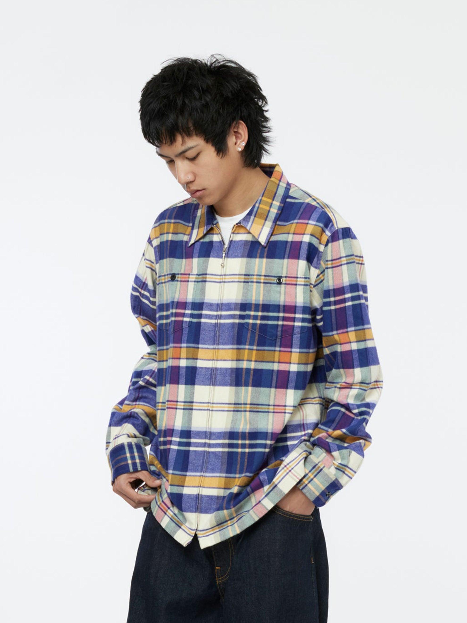 Lightweight Plaid Flannel (Natural) Product Image