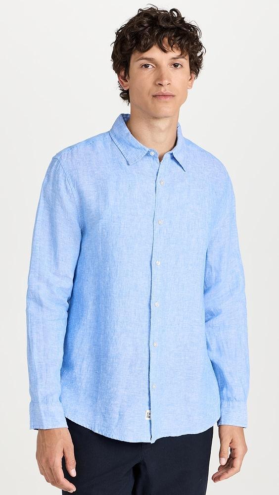 Fair Harbor The Island Long Sleeve Linen Shirt | Shopbop Product Image