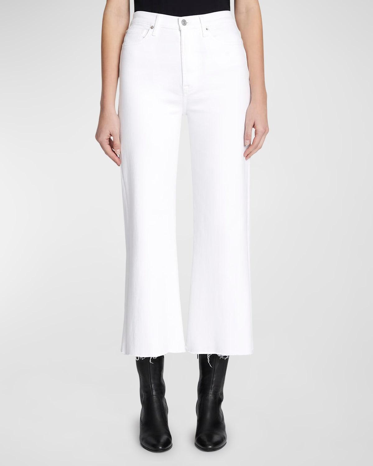 Womens Jo Cropped Wide-Leg Jeans Product Image