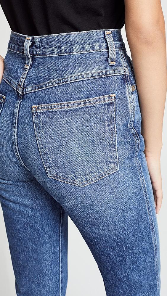 AGOLDE Pinch Waist High Rise Kick Jeans | Shopbop Product Image