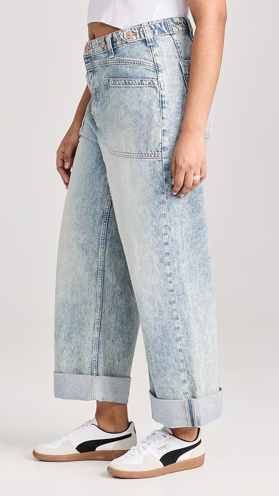 Free People Palmer Cuffed Jeans | Shopbop Product Image