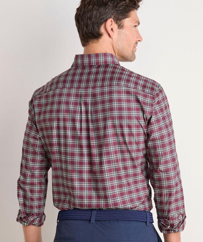 On-The-Go brrrº Tartan Shirt Product Image