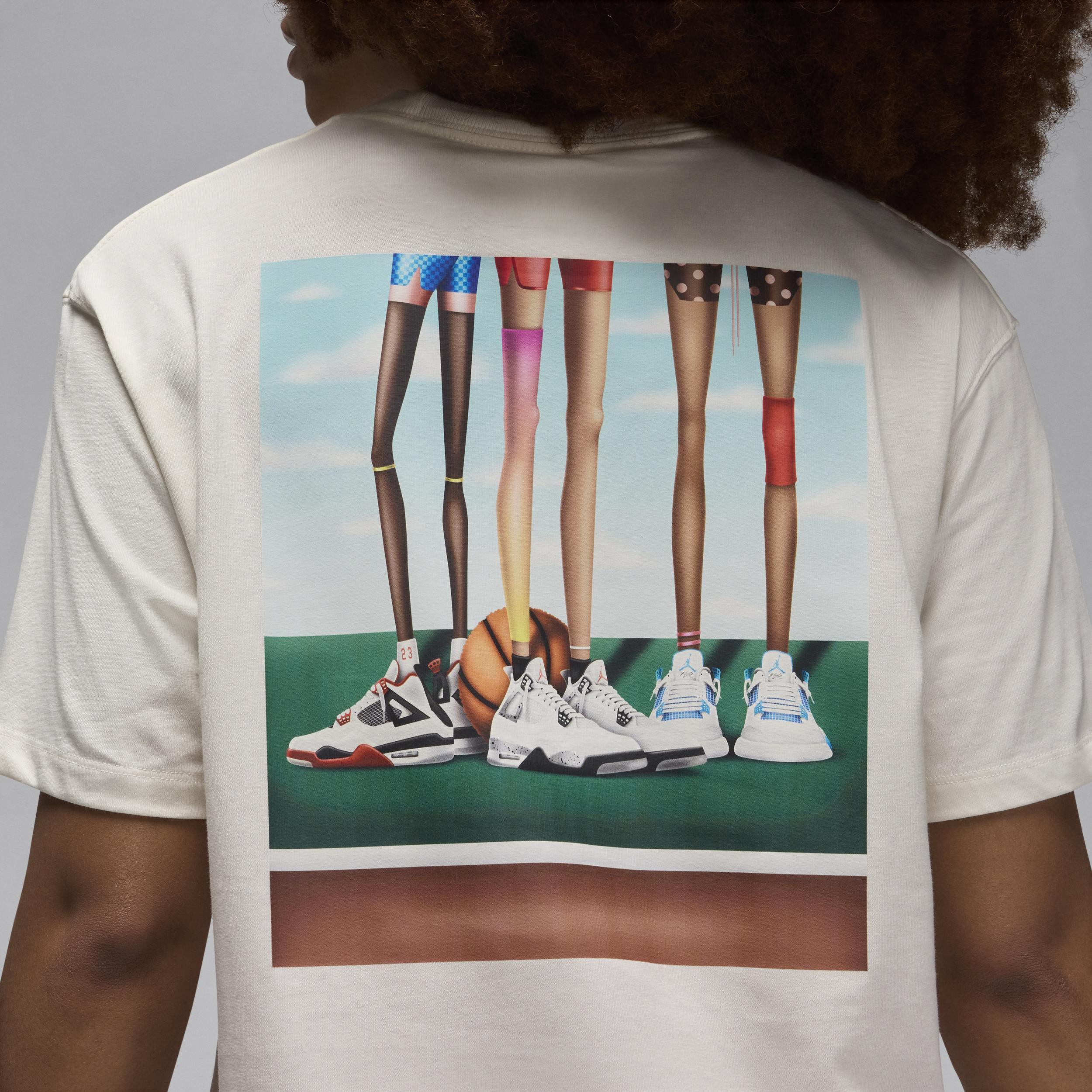 Women's Jordan Artist Series by Darien Birks T-Shirt Product Image