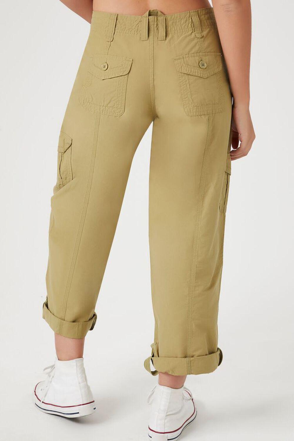 Cuffed High-Rise Joggers | Forever 21 Product Image