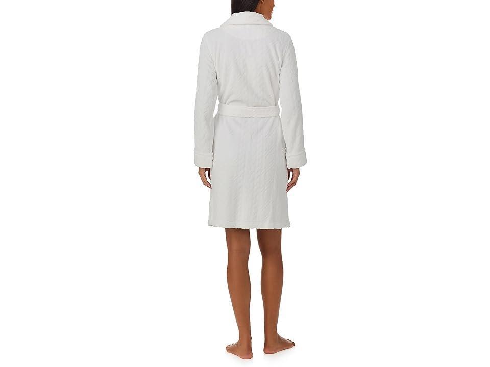 Lauren Ralph Lauren Lauren Ralph Lauren So Soft Shawl Collar Wrap Robe Women's Pajama Product Image