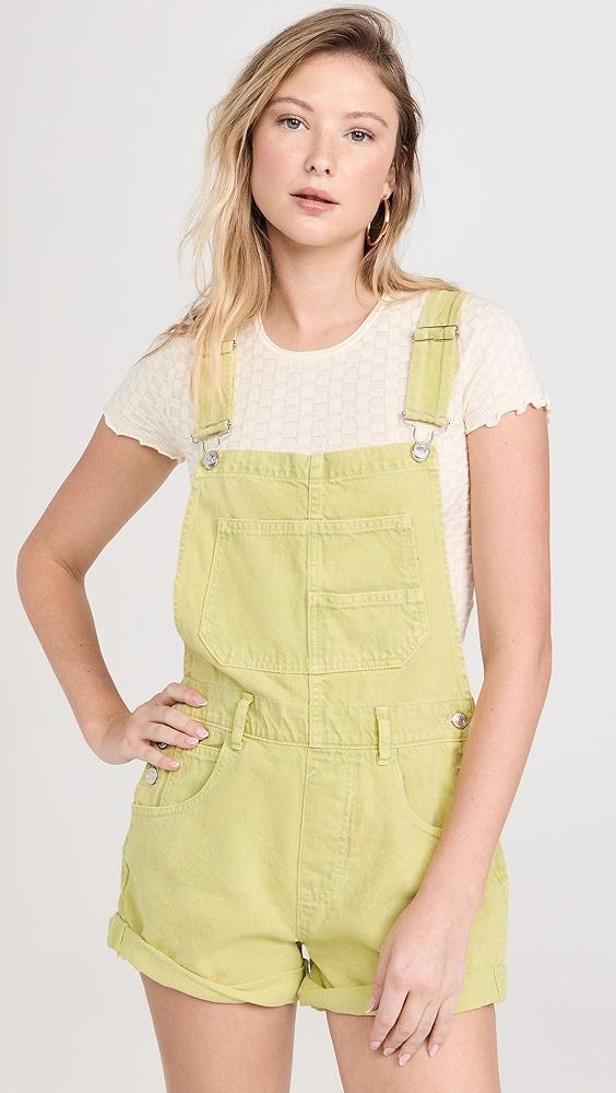 Free People Ziggy Shortall Romper Overalls | Shopbop Product Image