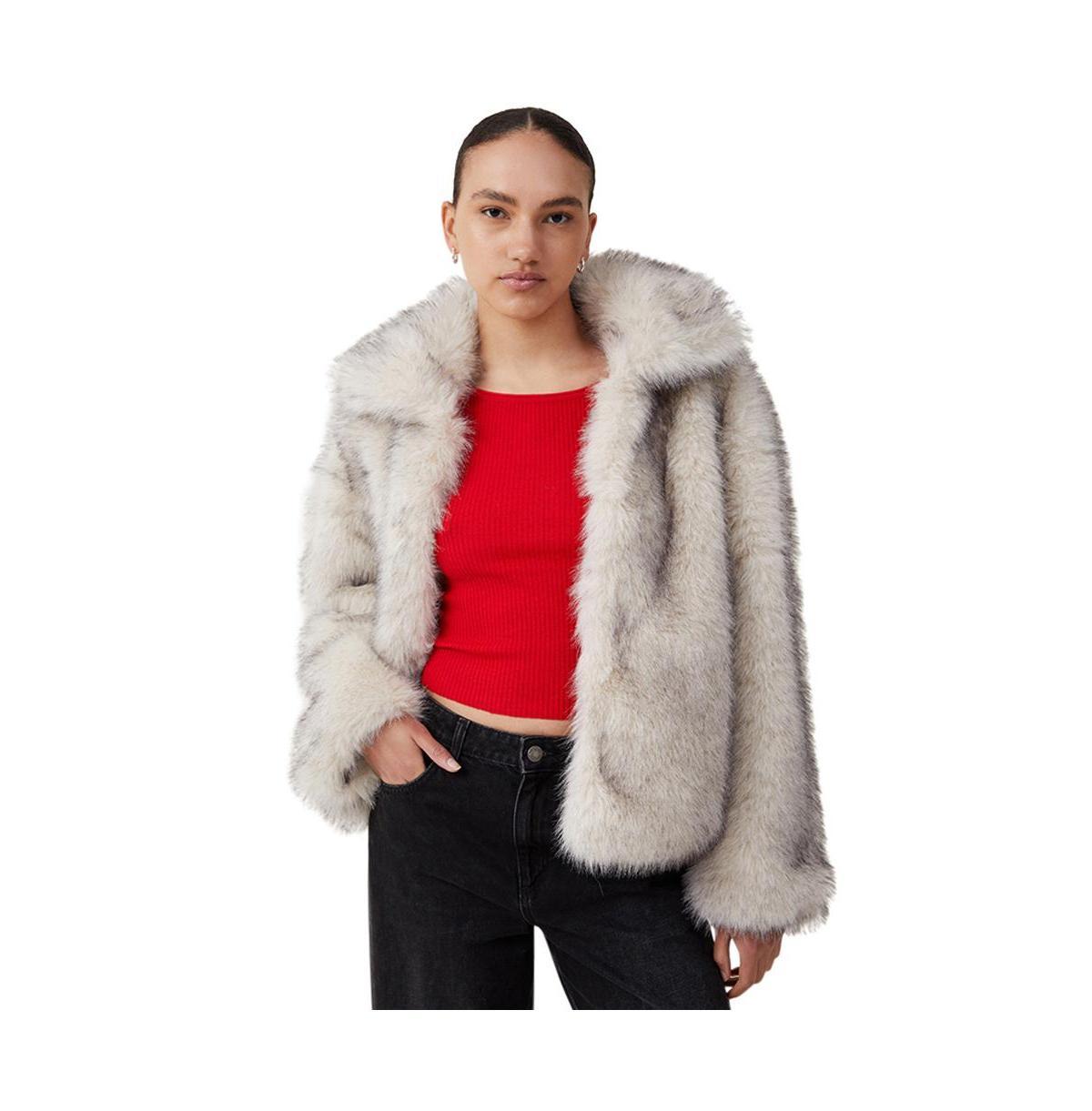 Cotton On Womens Mimi Faux Fur Jacket Product Image