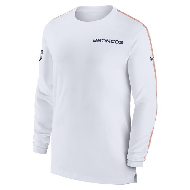 Denver Broncos Sideline Coach Nike Mens Dri-FIT NFL Long-Sleeve Top Product Image