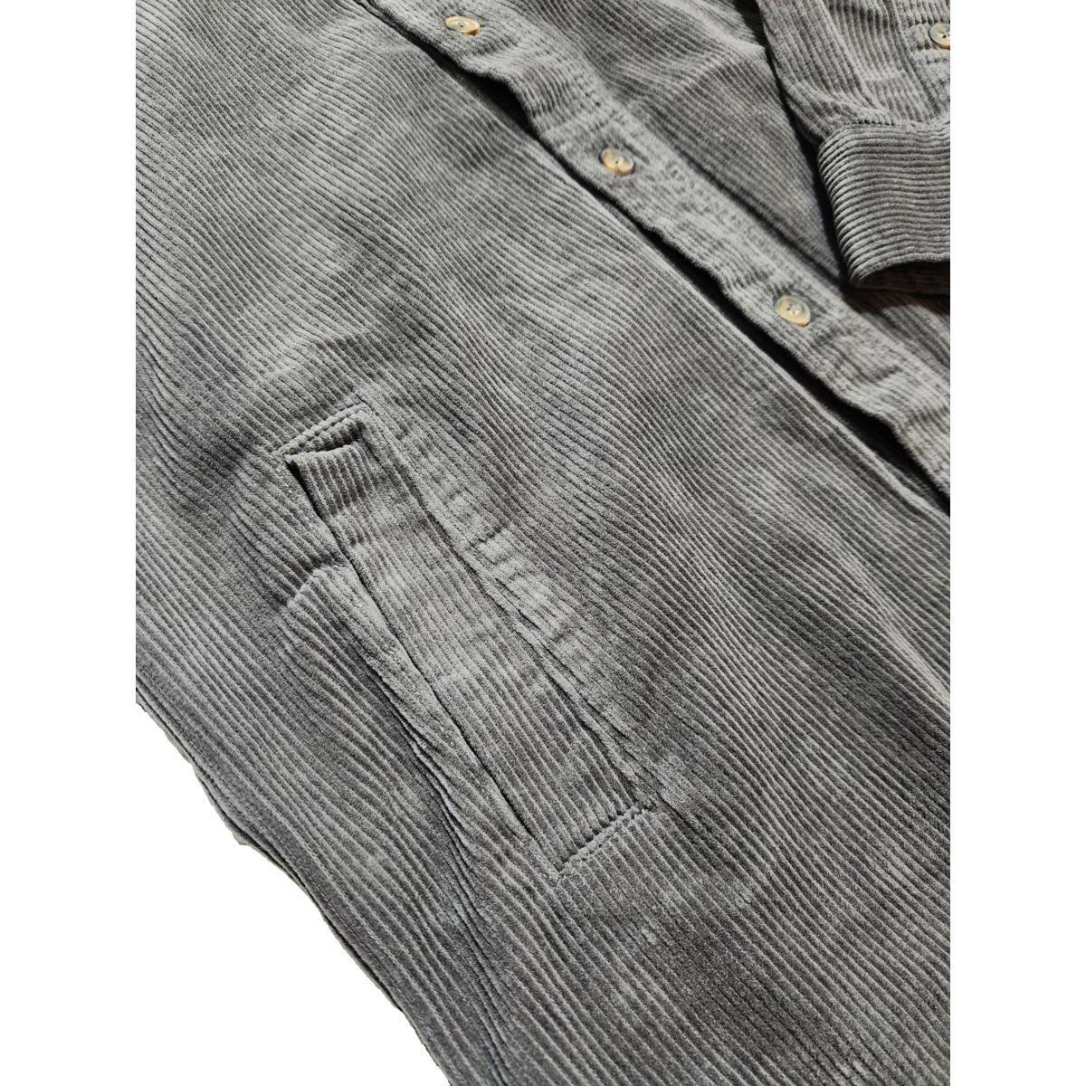 Corduroy Overshirt Charcoal Product Image