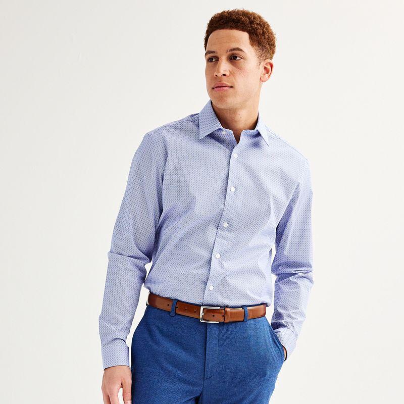 Mens Apt. 9 Premier Flex Regular-Fit Wrinkle Resistant Dress Shirt Product Image