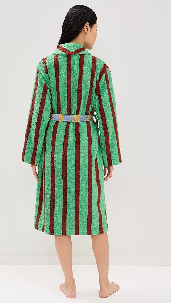 Dusen Dusen Stripe Bathrobe | Shopbop Product Image