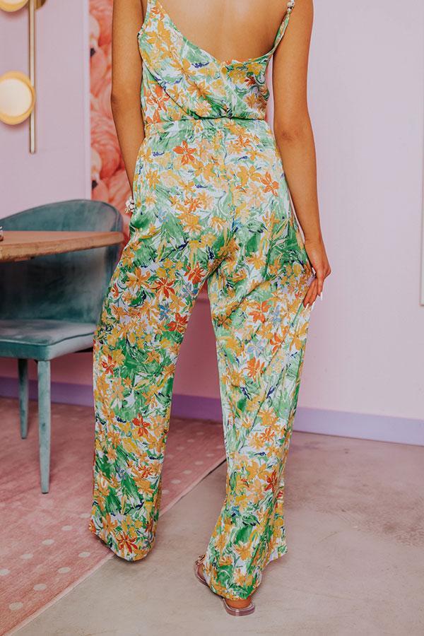 Hamptons Hideout Floral High Waist Pants Product Image