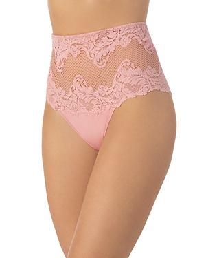 Le Mystere Lace Allure High Waist Thong Product Image