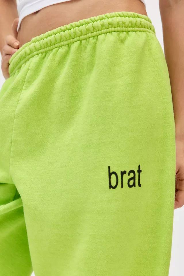 Charli XCX UO Exclusive Brat Graphic Jogger Sweatpant Product Image