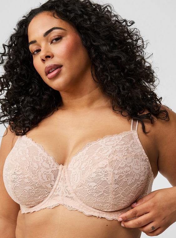 Full-Coverage Unlined Bra Product Image