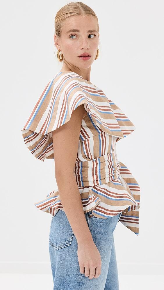 Stella Jean Striped Top | Shopbop Product Image