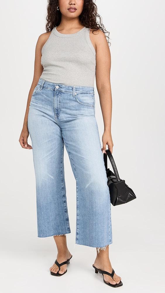 AG Saige Wide Leg Crop Jeans | Shopbop Product Image