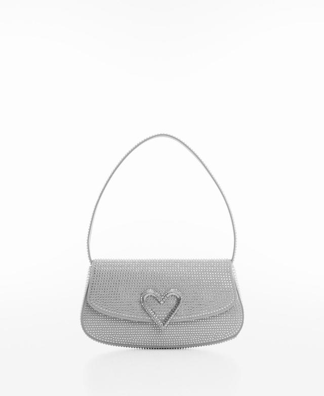 MANGO - Crystal shoulder bag - One size - Women Product Image