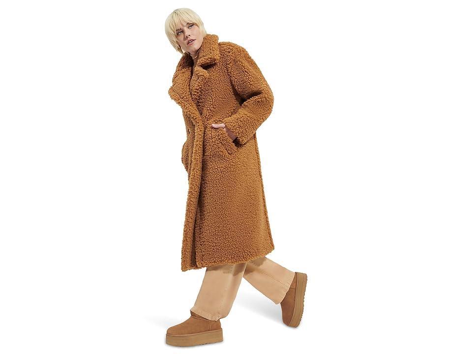 UGG(r) Gertrude Double Breasted Teddy Coat Product Image