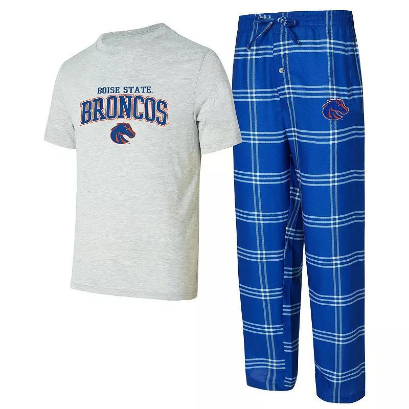 Mens Concepts Sport Boise State Broncos T-Shirt & Pants Sleep Set Product Image